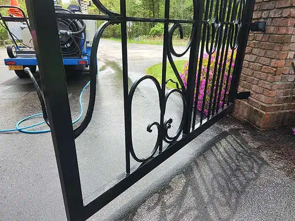 BA - Power Washing after