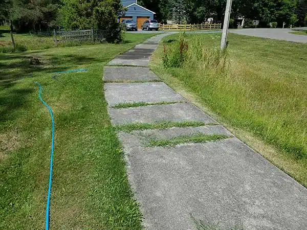 BA - Power Washing before