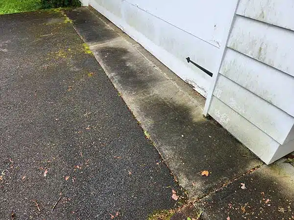 BA - Power Washing before