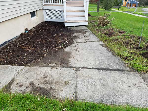 BA - Power Washing before