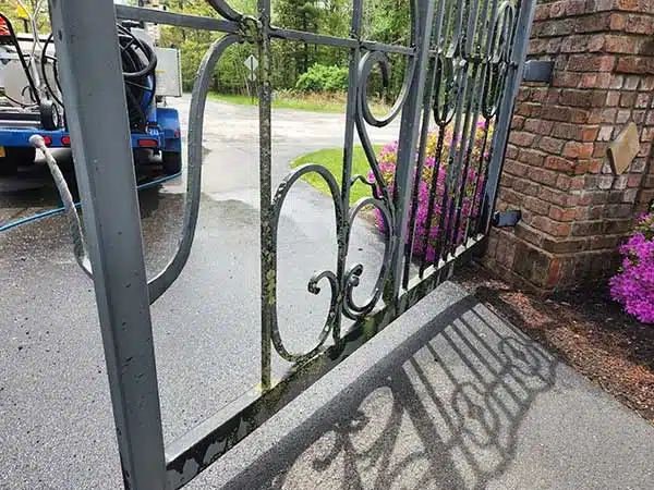 BA - Power Washing before