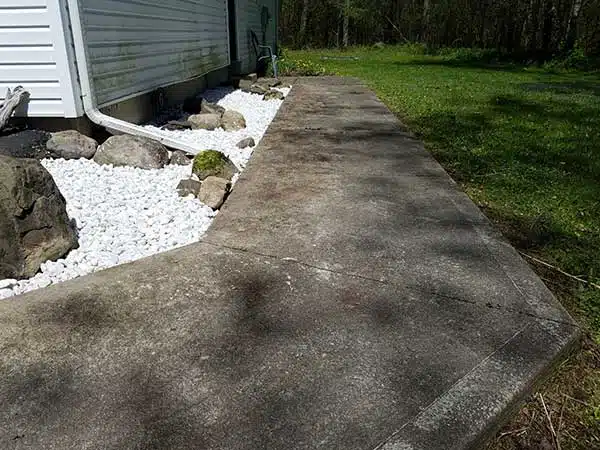 BA - Power Washing before