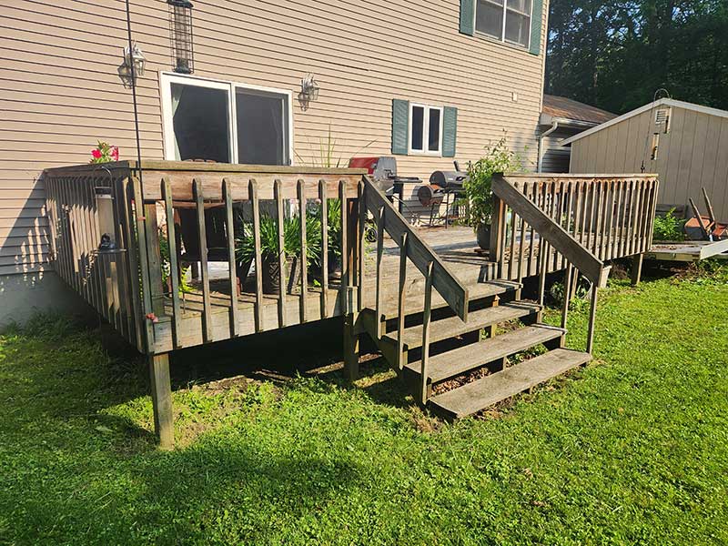 Fence and Deck Cleaning before