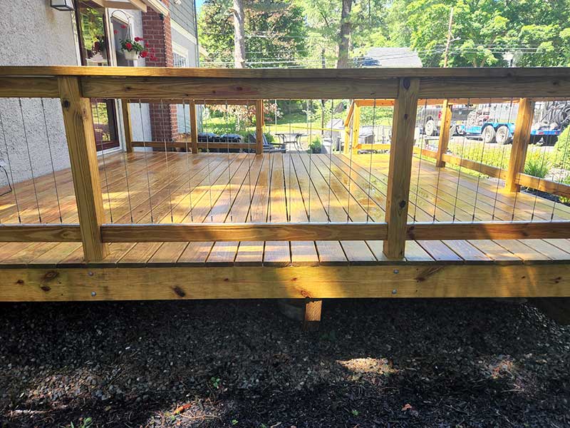 Fence and Deck Cleaning before