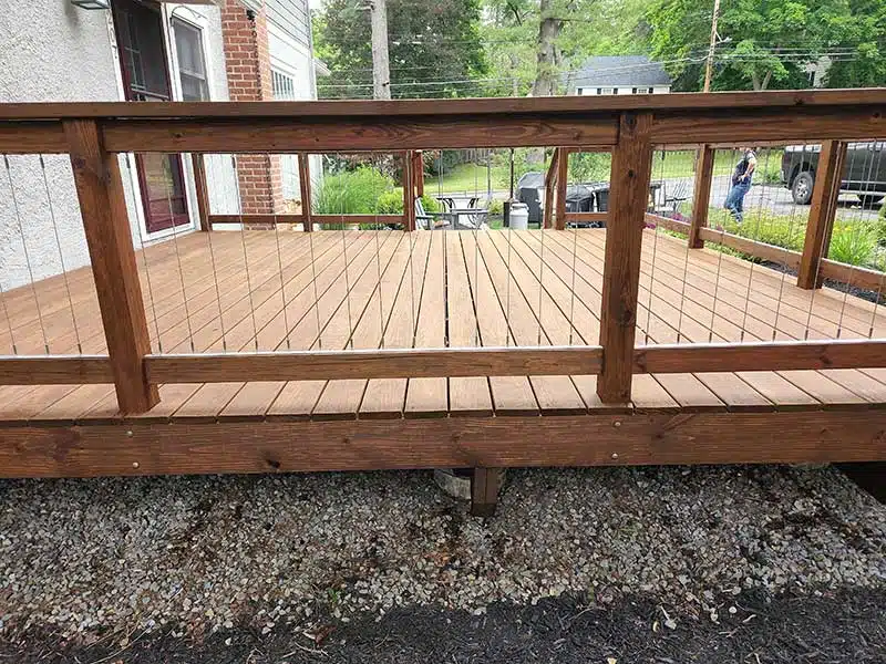 Fence and Deck Cleaning after