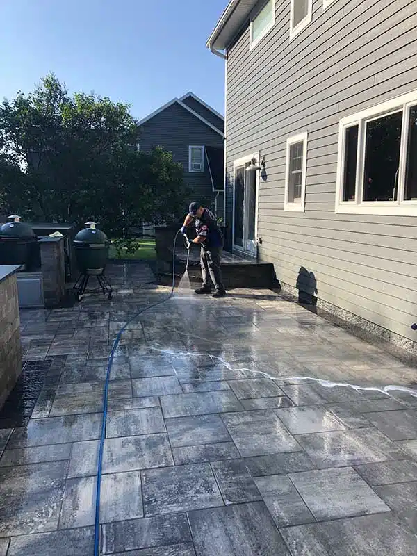 Paver Cleaning in Locke